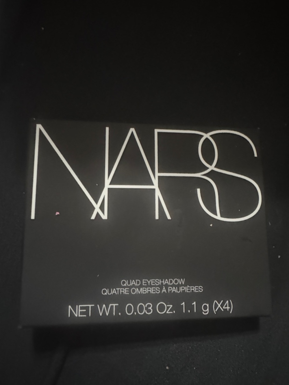 NARS Quad Eyeshadow Palette - Black and White Logo